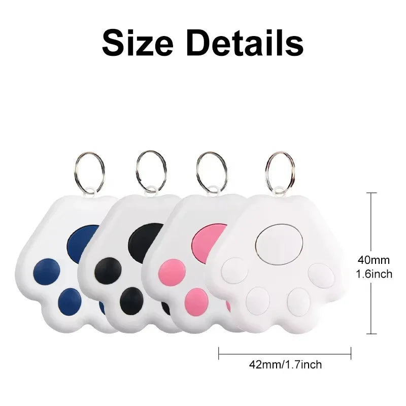Smart Bluetooth Mini GPS Tracker for Kids, Keys, Bags & Pets (iOS/Android)