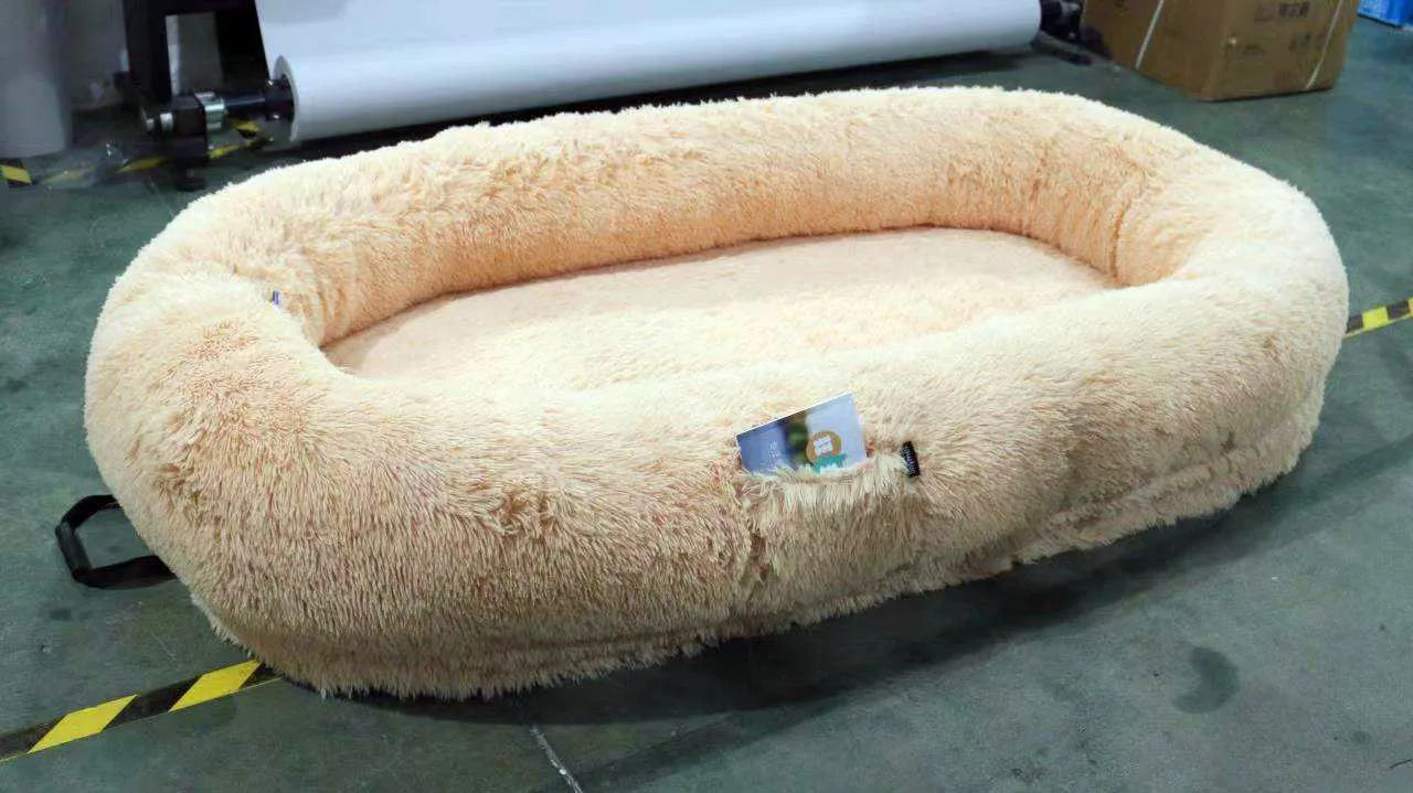 XXL Plush Orthopedic Dog Bed, Giant Size