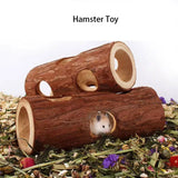 Natural Wood Grinding Chew Toy — Teeth Care for Hamsters & Rabbits