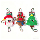 Christmas Interactive Chew-Proof Dog Toy (Sound Rope Toy)