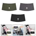Water-Resistant Pet Stroller with Soft Cotton Pad & Edge Cover Guard — Comfortable Travel Carrier