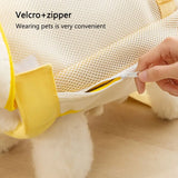Four-Legged Pet Chest Carrier Bag (Double Shoulder, Adjustable, Comfortable)