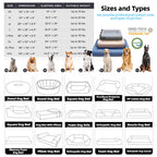 Luxury Memory Foam Pet Sofa Bed