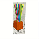 Rainbow Wooden Chew Stick — Perch Toy for Parrots