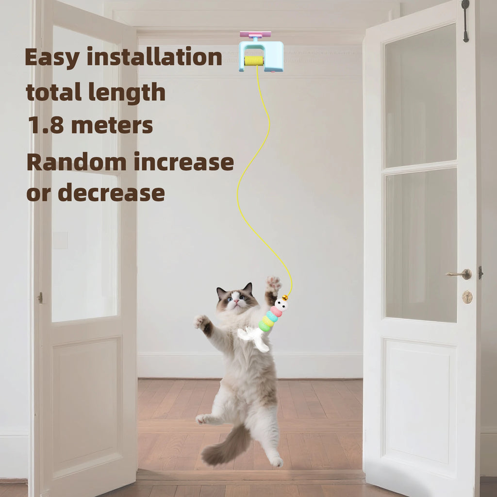 Automatic Flying Bird Door Teaser Toy