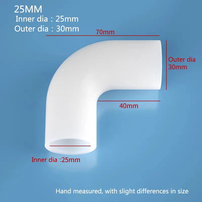 Soft Silicone Aquarium Elbow Connector (Flexible Joint, Hard Tube Adapter)