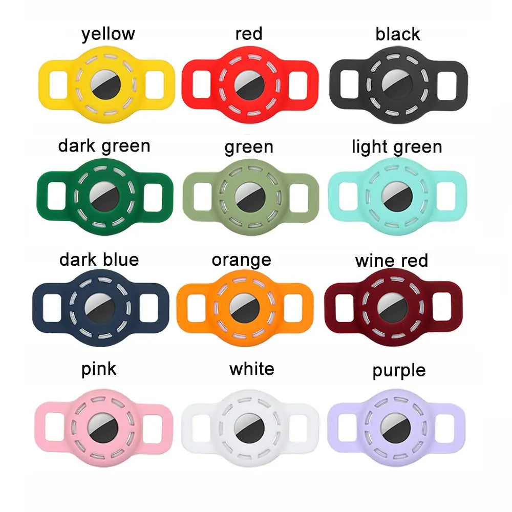 Pet Collar AirTag Sleeve - Anti-Lost Protective Case for Dogs & Cats