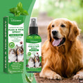 Plant-Based Flea & Tick Spray for Cats & Dogs — Fast-Acting, Non-Toxic