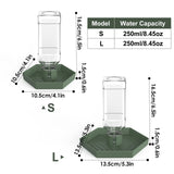Reptile Water Dish — Sturdy Plastic Bowl for Bearded Dragons & Tortoises