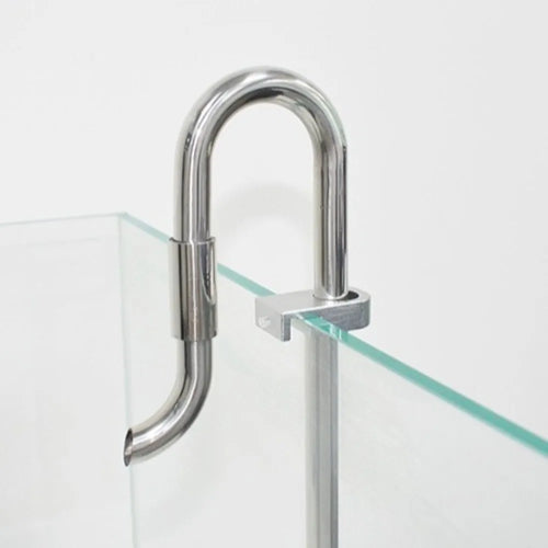 Aluminum Aquarium Water Tube Holder (Portable Pipe Bracket, Fixed Clip)