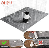 Spliceable Fleece Cage Liner Set — Washable Waterproof Bedding Mats