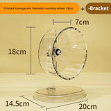 Silent Hamster Running Wheel — Extra-Large Spine-Safe Design