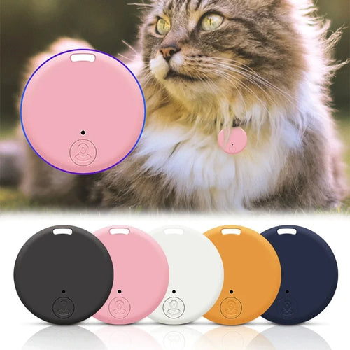 Round Bluetooth 5.0 GPS Tracker for Cats, Dogs, Kids & Wallets