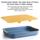 Corner Toilet Box for Small Pets — Compact Litter Tray