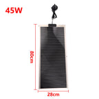 Adjustable Graphene Reptile Heat Mat — 10-Level Thermostat, 5W–45W