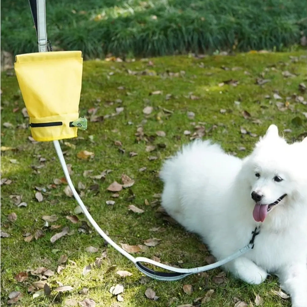 Oxford Dog Poop Bag Carrier with Hook (Waterproof, Portable)