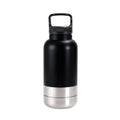 3-in-1 Stainless Steel Dog Water Bottle (32oz, Detachable, Leak-Free)