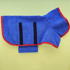 Nanofiber Dog Bathrobe — Full-Body Wrap, Absorbent & Quick-Dry