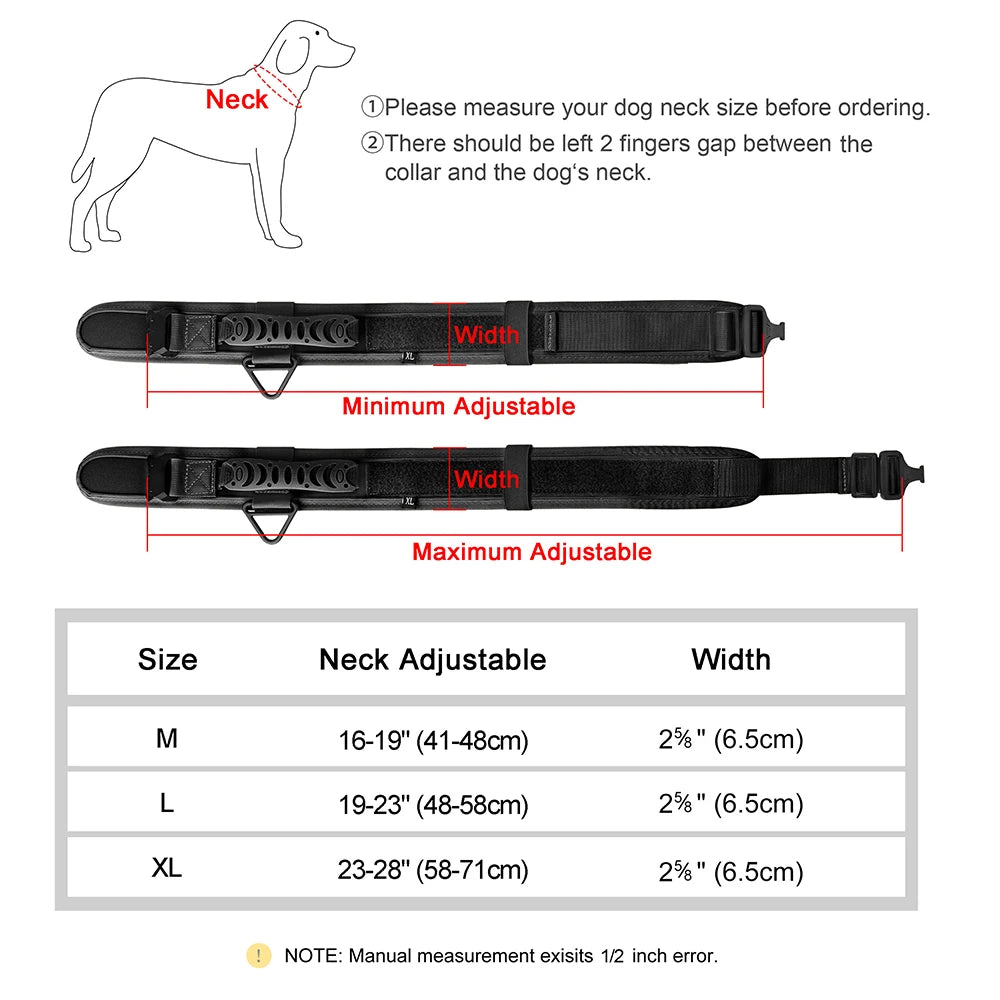 Tactical Dog Collar & Leash Set