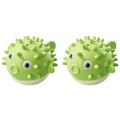 Catnip Pufferfish Ball Toys with Dust Cover — 2-Pack Teeth Grinder