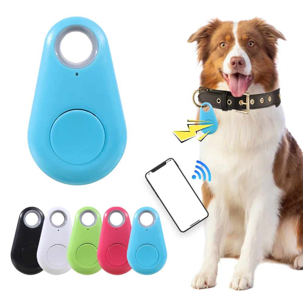 Portable Bluetooth 5.0 Smart Tracker for Pets - Plastic Mini Locator