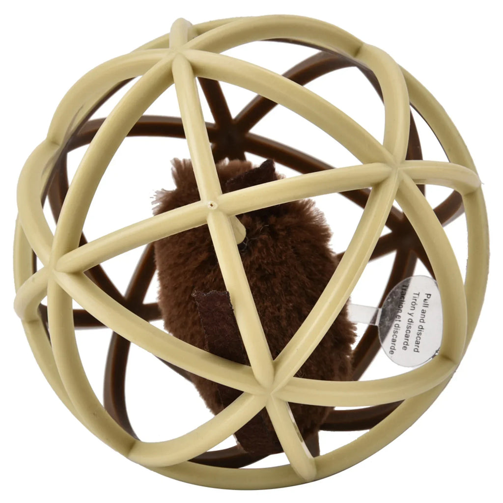Sisal Ball Puzzle Mouse Toy — Claw & Molar Grinding Cat Ball