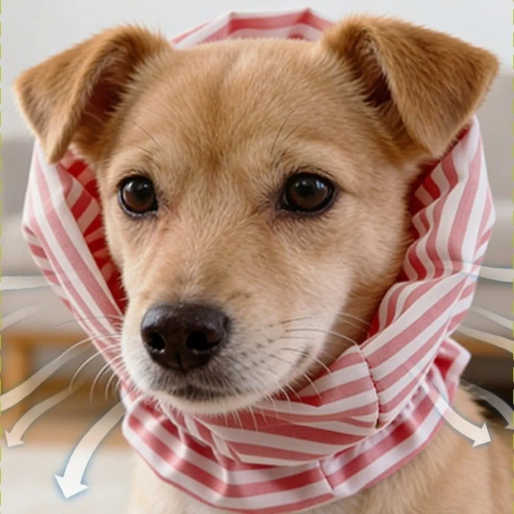 Dog Ear Muffs (Noise-Proof, Breathable, Adjustable, Neck Support)