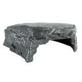 Resin Rock Basking Platform — Turtle Dock & Reptile Hideaway for Tanks