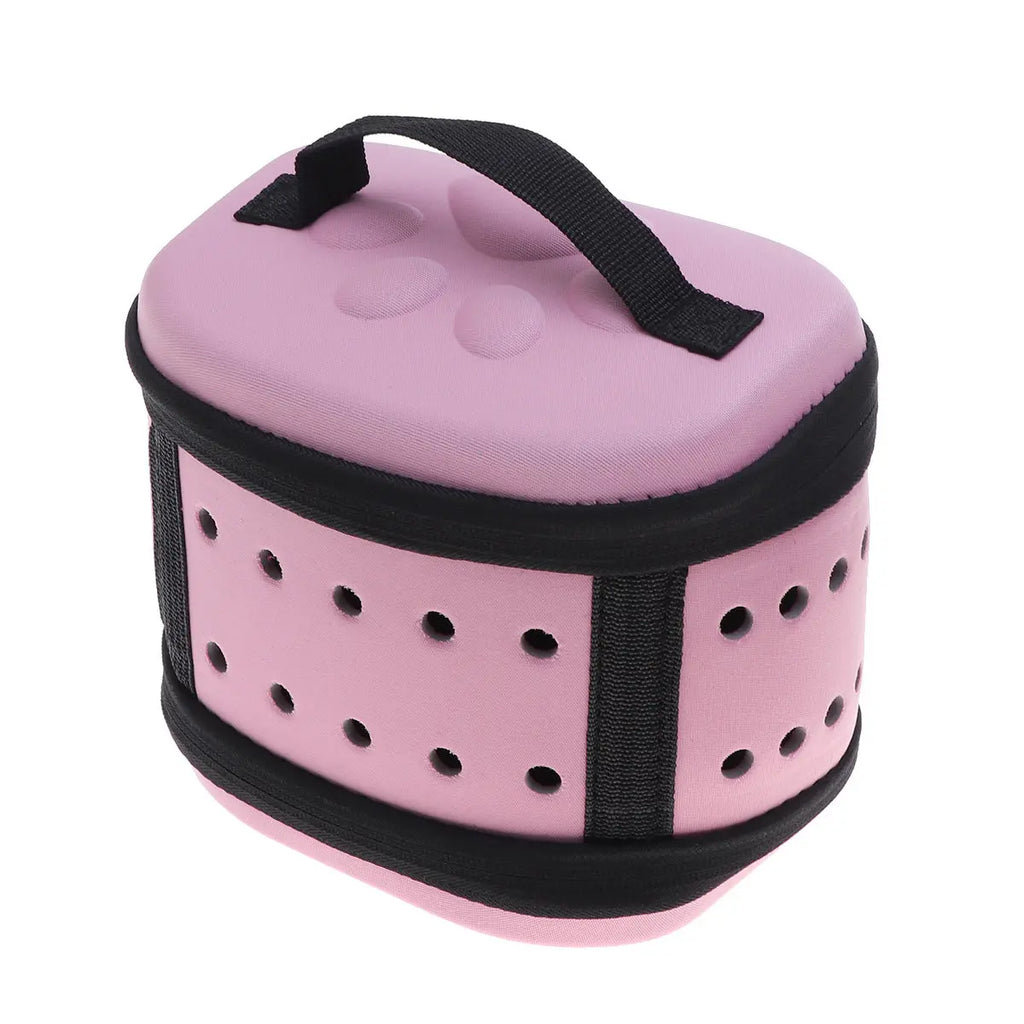 Foldable Pet Travel Carrier Bag (Breathable Mesh, Portable, Small Dogs)