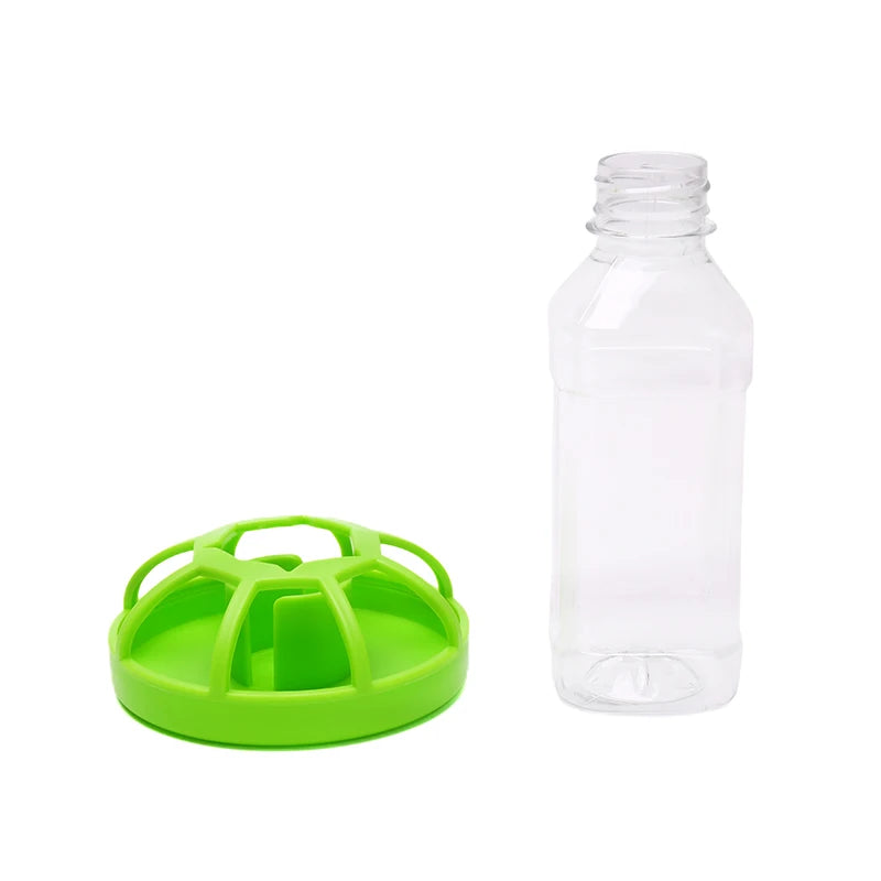 Automatic Reptile Water Dispenser — Gravity-Fed Bottle & Dish for Small Pets