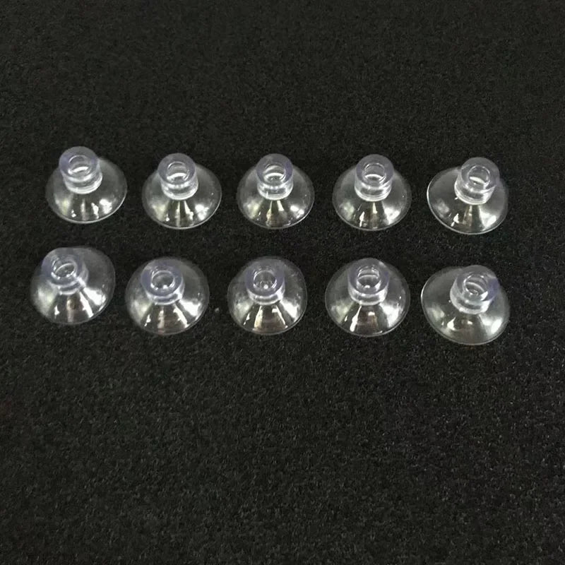 Aquarium Air Tube Suction Cup Holder Clips 10-Pack