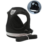 Reflective Escape-Proof Mesh Harness & Leash Set — For Cats & Small Dogs