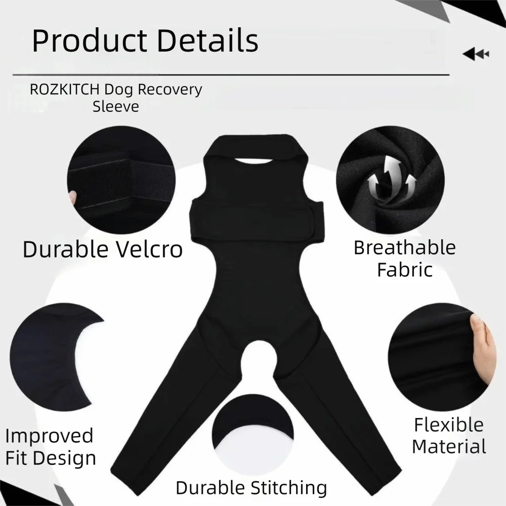 Dog Leg Rehabilitation Suit Anti-Licking (Breathable, Full Coverage)