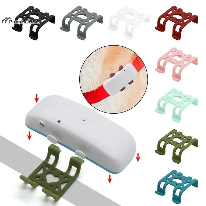 Mini Silicone GPS Tracker Clip with Anti-Slip Protective Sleeve for Cats & Dogs (TK911SA)
