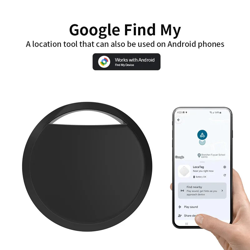 Google Find My Device Compatible iTag Bluetooth Tracker