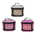 Foldable Pet Travel Carrier Bag (Breathable Mesh, Portable, Small Dogs)