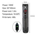 Aquarium Submersible Heater with Thermostat 50–500W