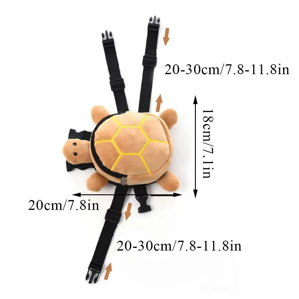 Turtle-Shaped Dog Snack Backpack (Cartoon, Large Capacity, Adjustable)