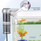 Mini USB Wall-Mounted Aquarium Waterfall Filter (Small Fish Tank, Silent)