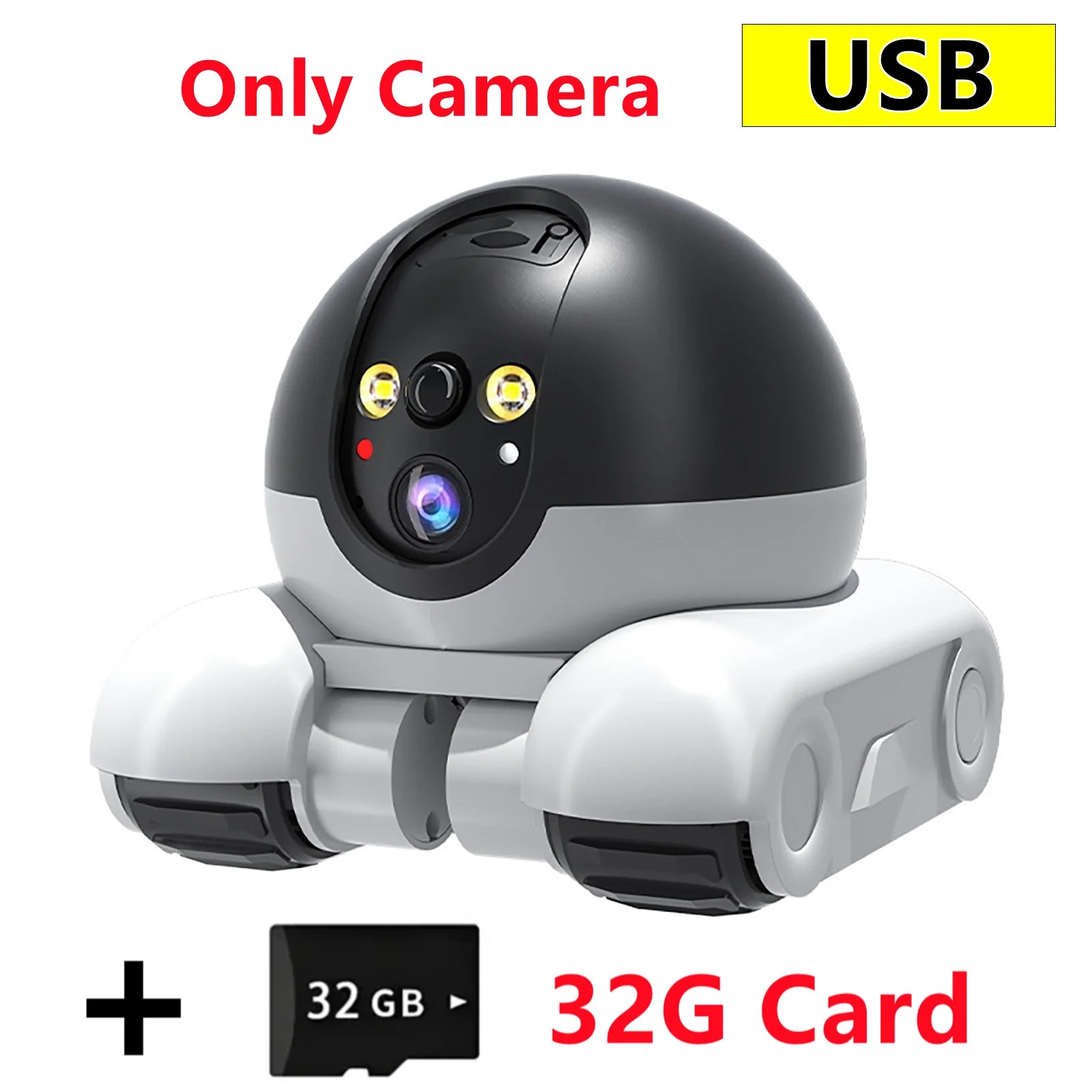 1080P WiFi Security Camera with Auto Tracking for Pets & Baby Monitoring