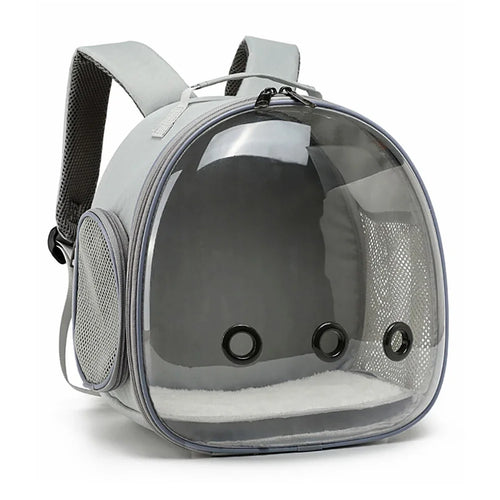 Small Animal Carrier Backpack — Breathable Travel Bag for Pets