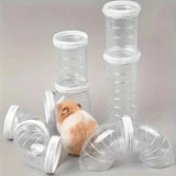 DIY Hamster Tunnel Tubes — Modular Maze Pipes for Small Pets