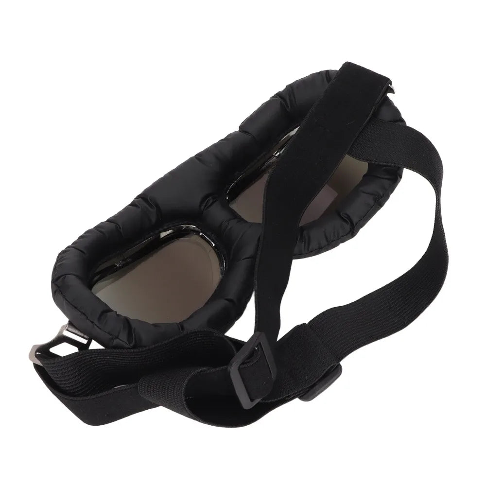 Dog Motorcycle Goggles UV Visor (Harley Style, Windproof, Eye Protection)