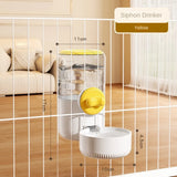 Cage-Hanging Automatic Pet Feeder (Detachable Bowl, Large Capacity)