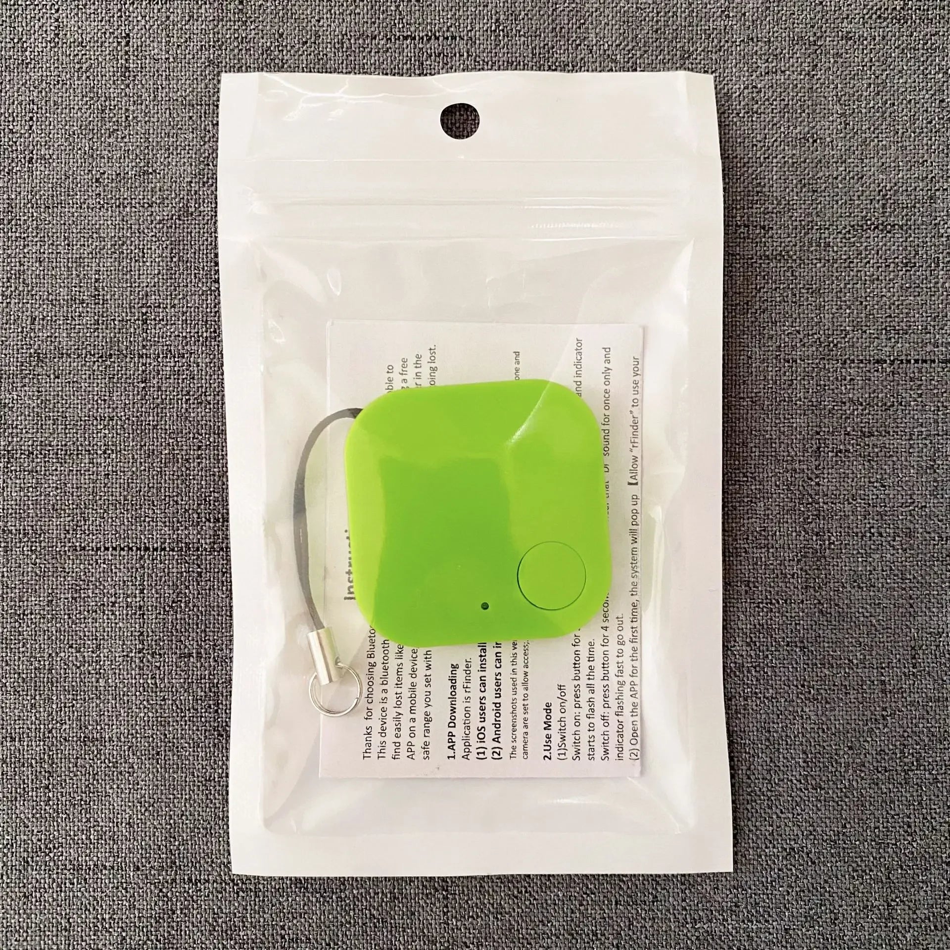 Mini Bluetooth Pet Tracker with Built-In Speaker - AirTag-Style Finder