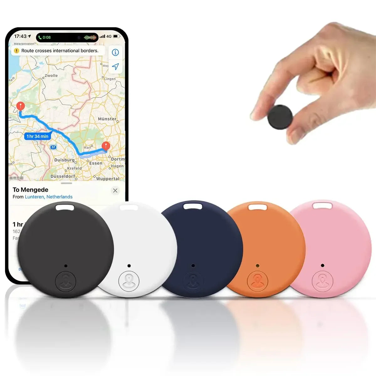 Mini Worldwide Vehicle GPS Tracker for Cars - Compact Anti-Loss Locator with Global Coverage