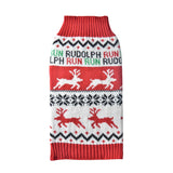 Christmas Holiday Sweater Coat for Chihuahua & Teddy Dogs