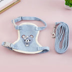 Bunny-Style Cat Harness & Leash Set — Escape-Proof Vest for Outdoor Walking