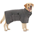Full-Body Dog Bathrobe — Absorbent Quick-Dry Wrap for Dogs & Cats