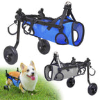 Dog Mobility Scooter Rehabilitation Cart — Assisted Walking Aid for Leg Injury & Disability